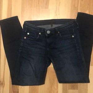 Dark blue jean - size 0 crop pants